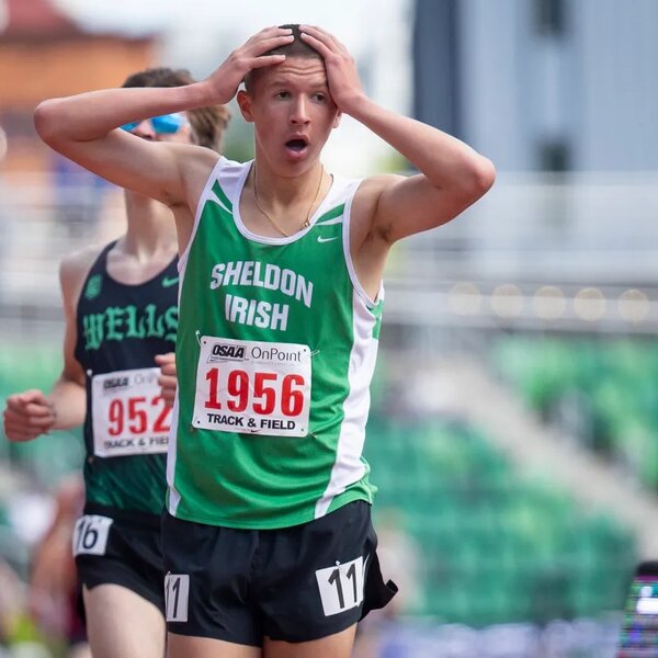 Malachi at state championship finish